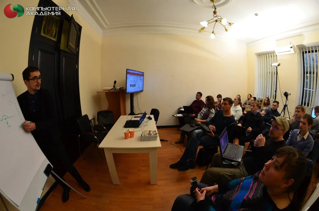 Лекція в невеликій аудиторії
